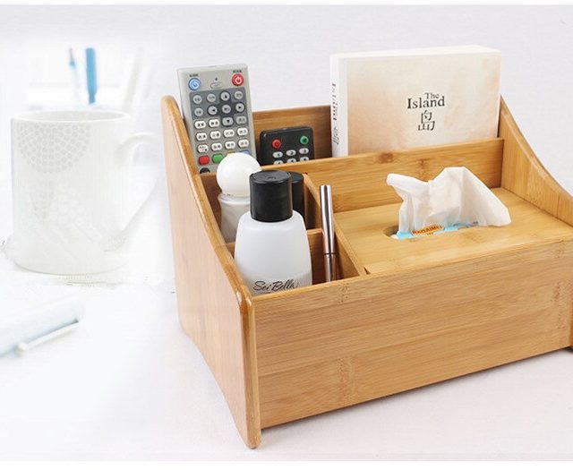 Multifunctional Bamboo Storage Box | Bamboo Mix