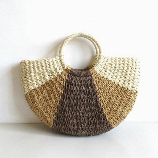 Handmade Bamboo Beach Bag | Bamboo Mix